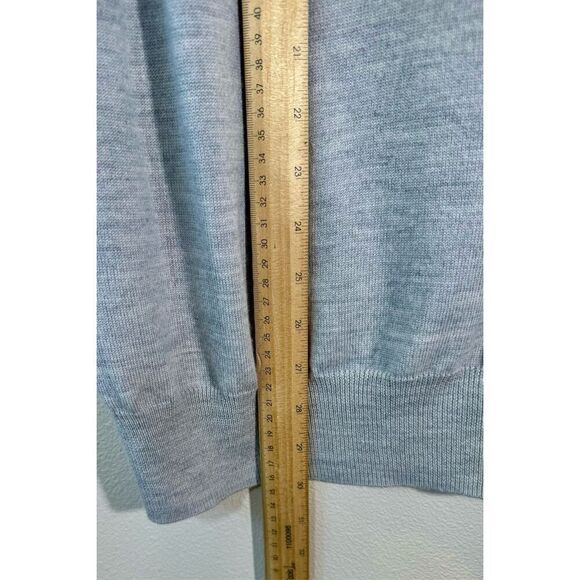 Peter Millar 100% Merino Wool Quarter Zip Golf Vest Pullover Men's Large - Picture 7 of 9